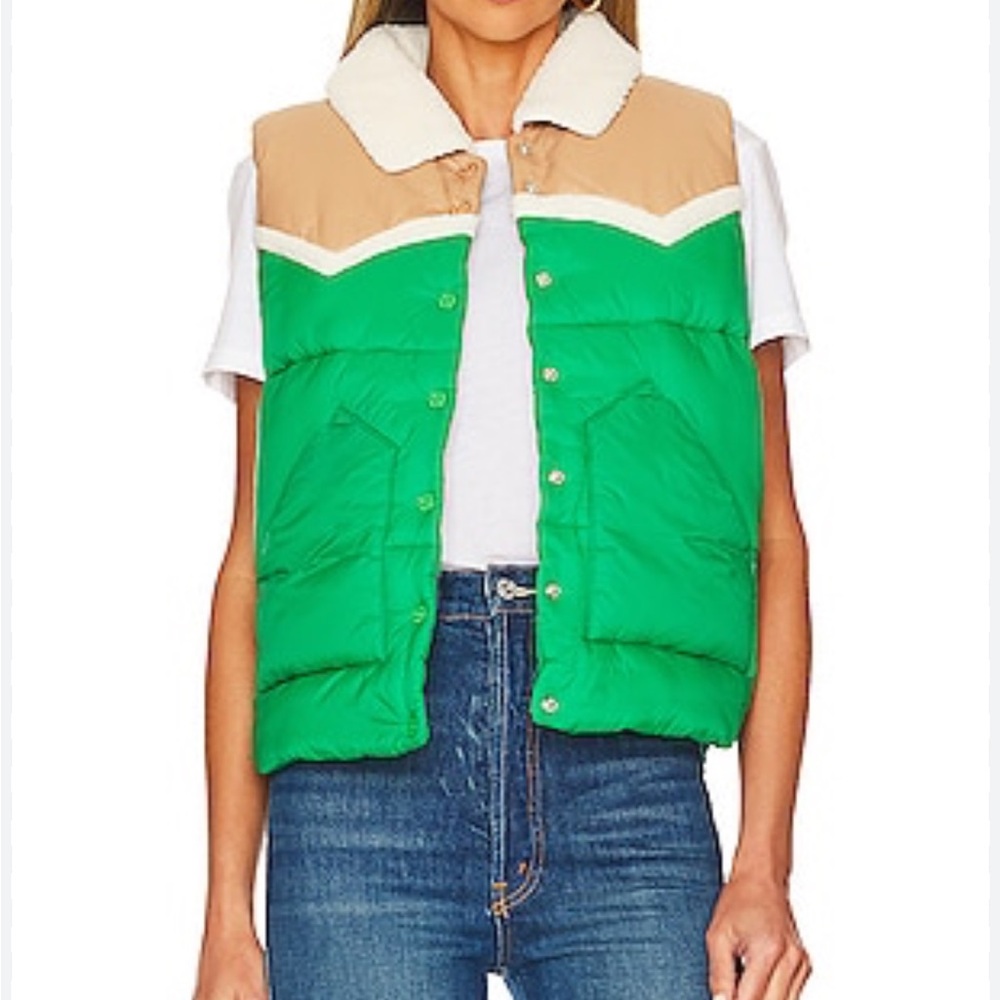 Mother OL West Puffer Vest - Picture 2 of 4